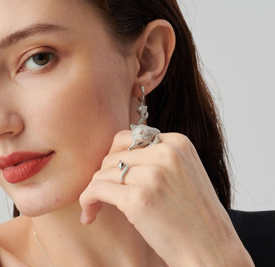 【02LIVE # link 11 - BUY 1 GET 1 free ring】14K Rose Gold Wrap Ring