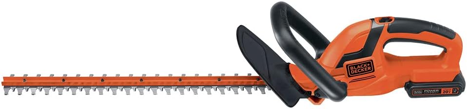 BLACK+DECKER 20V MAX Cordless Hedge Trimmer, 22 Inch Steel Blade