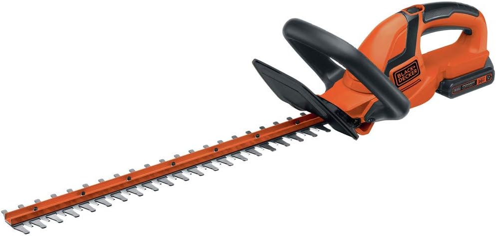 BLACK+DECKER 20V MAX Cordless Hedge Trimmer, 22 Inch Steel Blade