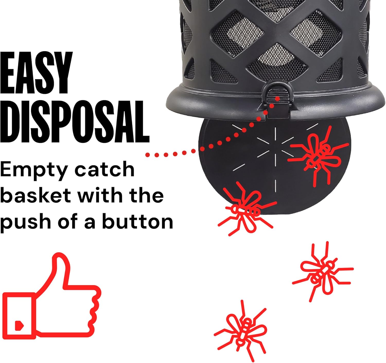 DynaTrap DT2030SR Fly Traps Outdoor for 1 Acre – Bug Zapper Alternative