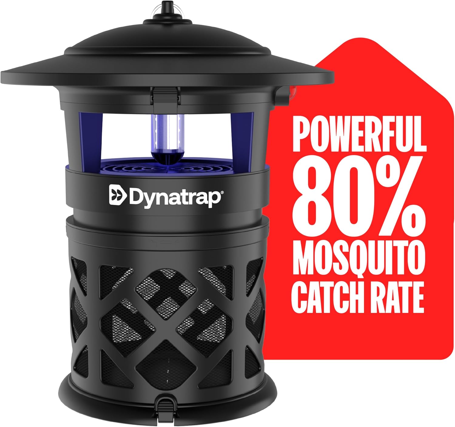 DynaTrap DT2030SR Fly Traps Outdoor for 1 Acre – Bug Zapper Alternative