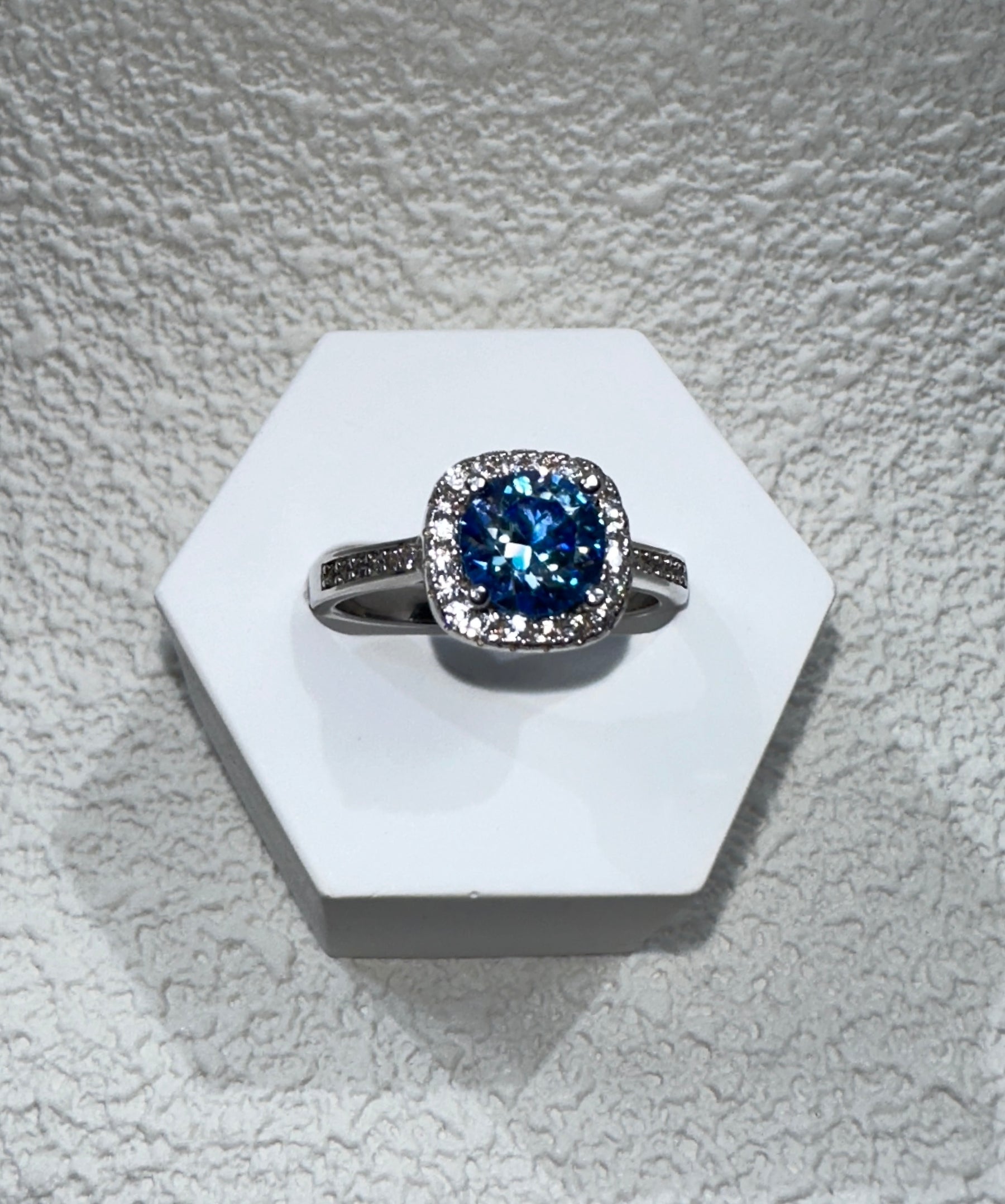 【02LIVE # link 59 - BUY 1 GET 1 free ring】S925 Silver Moissanite  Rings