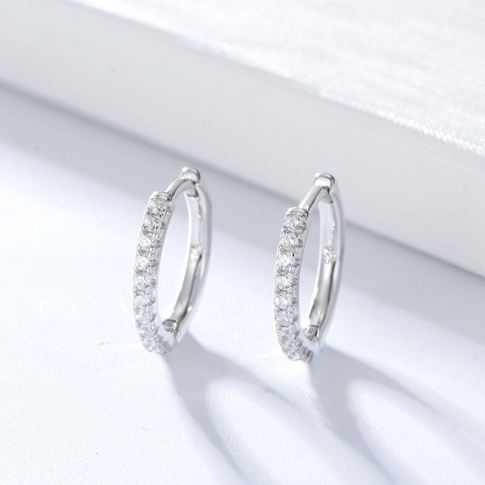 Sterling Silver Hoop Earrings