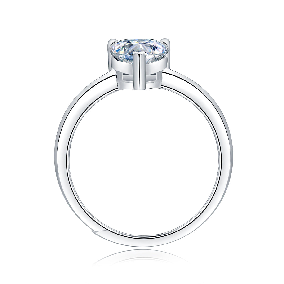 Adjustable Moissanite Mind Rings R13335-6.5(BUY 1 GET 1 Present )