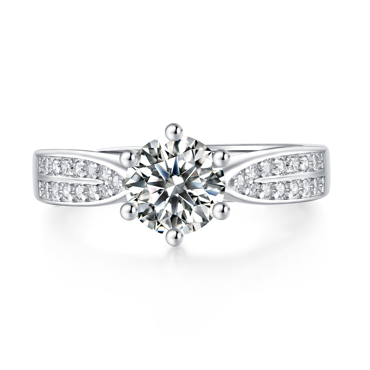 Adjustable Moissanite perfect Rings R11550-6.5(BUY 1 GET 1 Present )