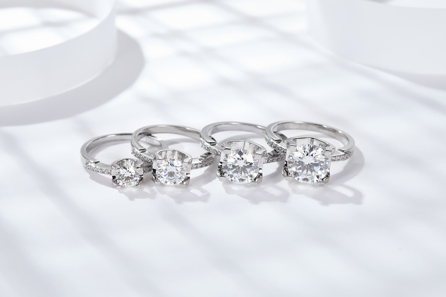 Bull Head S925 Silver Moissanite Diamond Ring