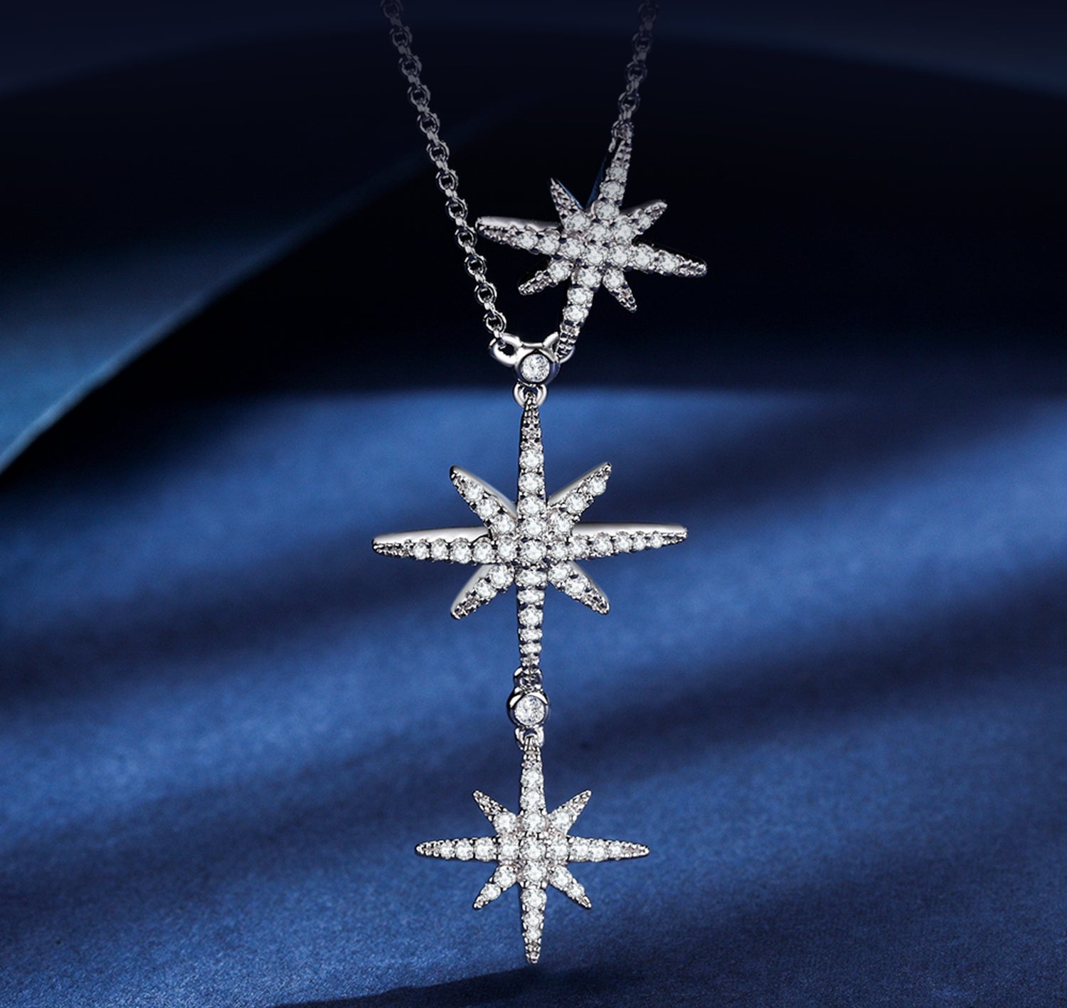 Adjustable Moissanite Tianmanxing Necklaces N11166