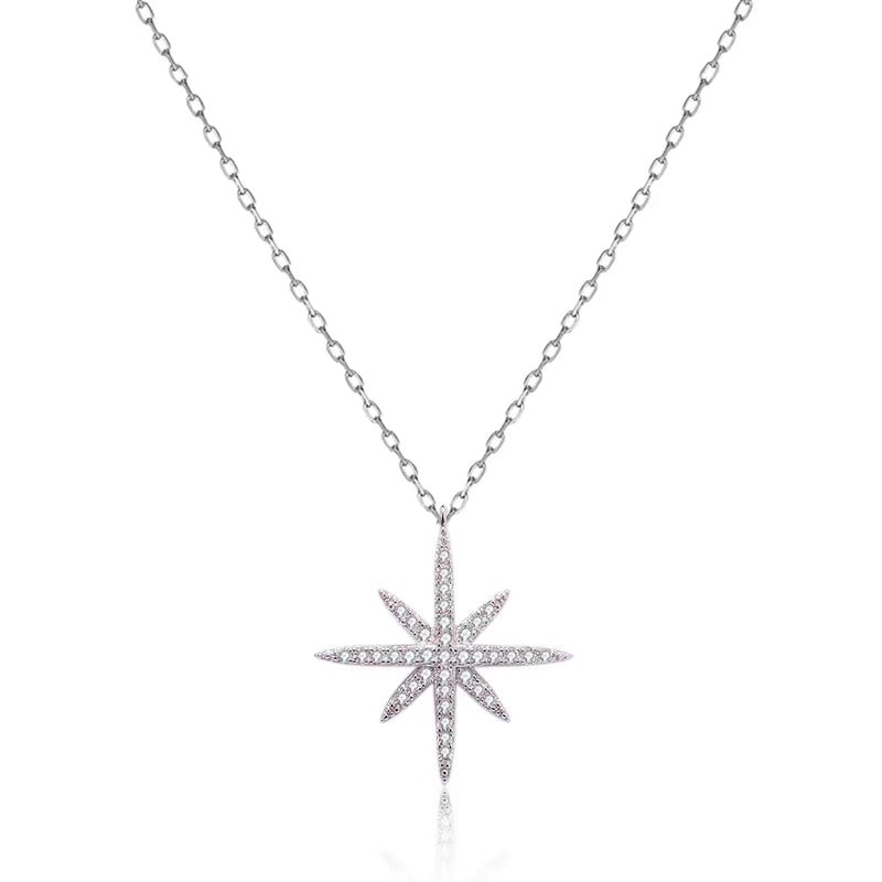 Adjustable Moissanite shooting star Necklaces P11545