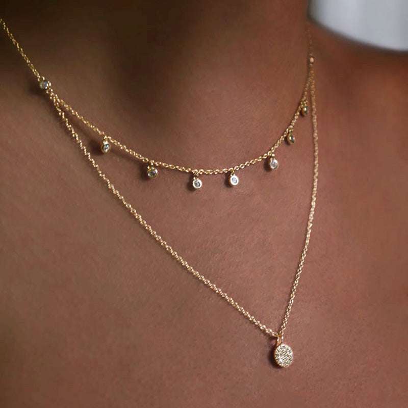 Layered Charm Necklace