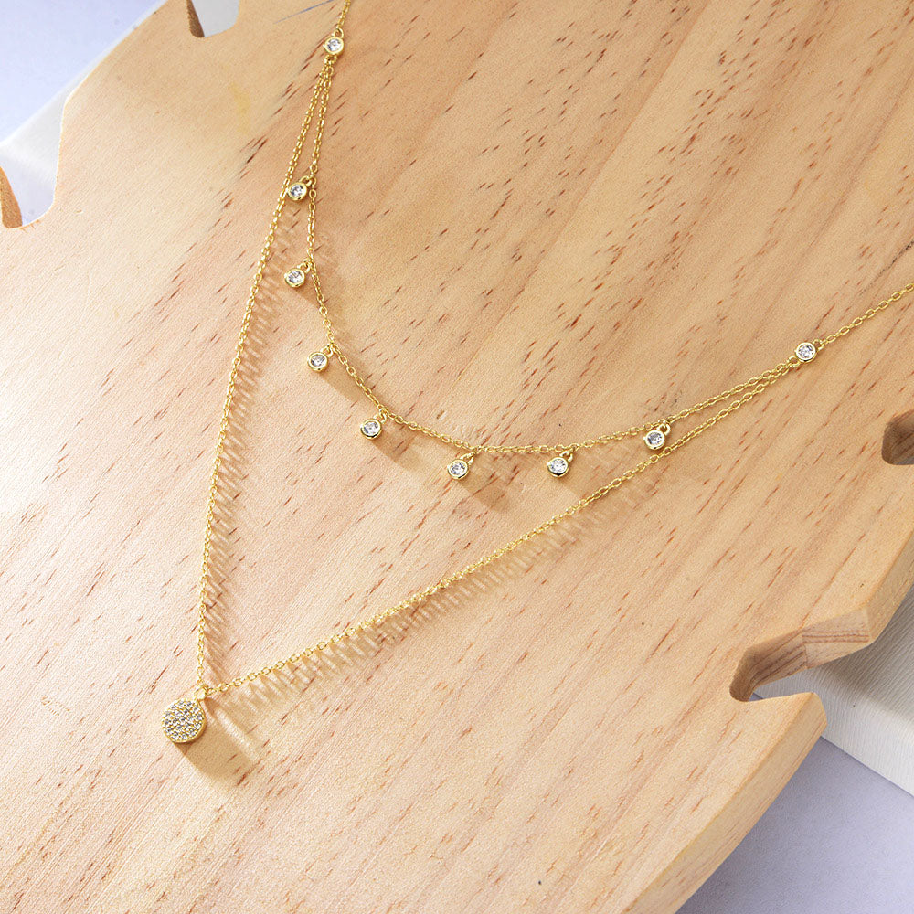 Layered Charm Necklace
