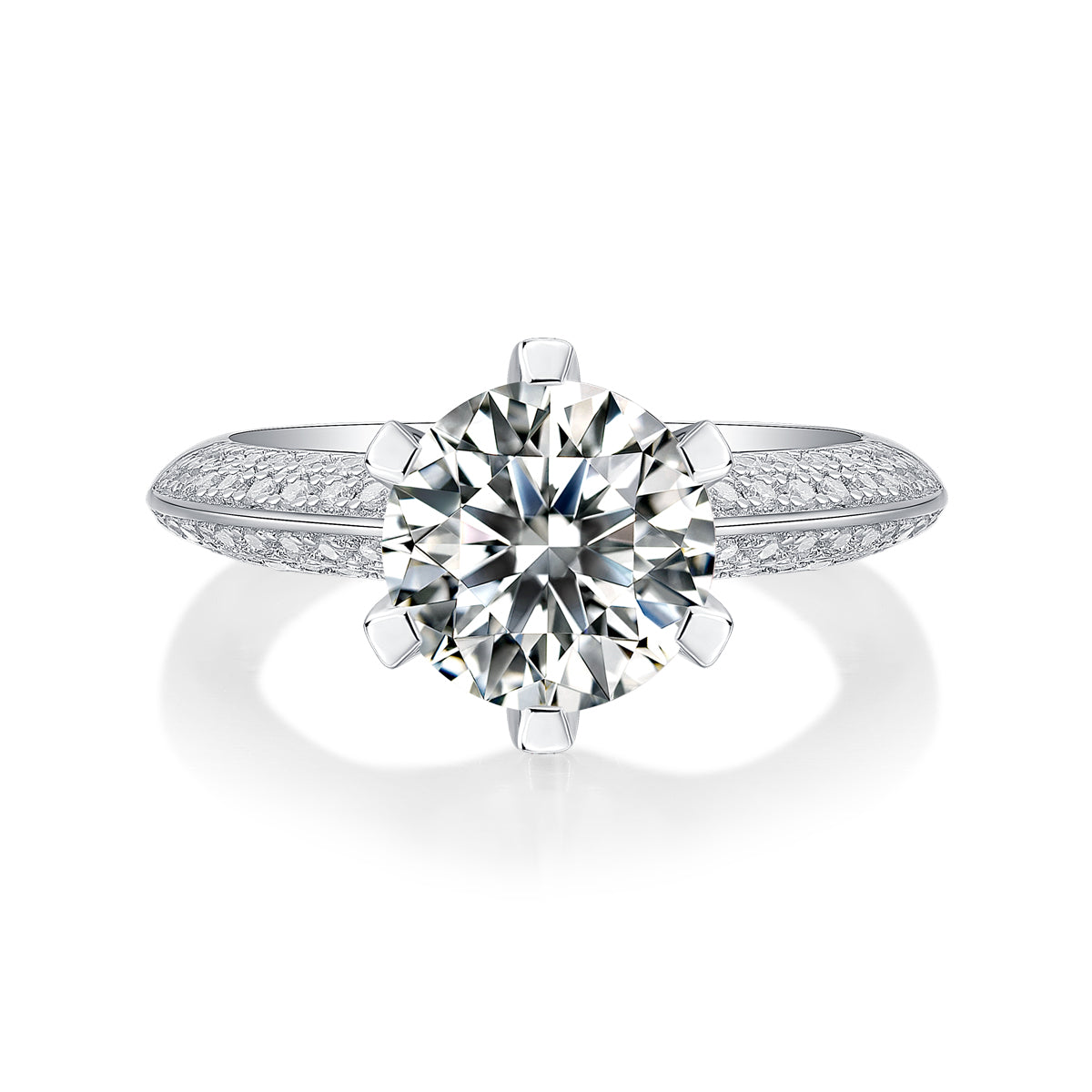 Adjustable Moissanite The destination of love Rings R12690-9.0(BUY 1 GET 1 Present )