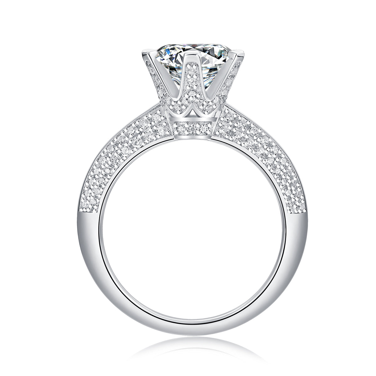 Adjustable Moissanite The destination of love Rings R12690-9.0(BUY 1 GET 1 Present )