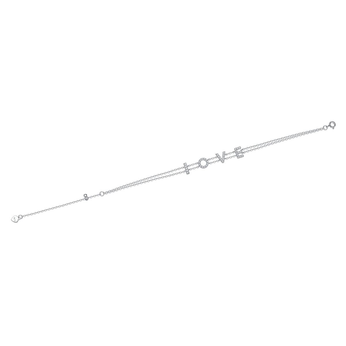 Adjustable Moissanite The same idea Bracelets L12680