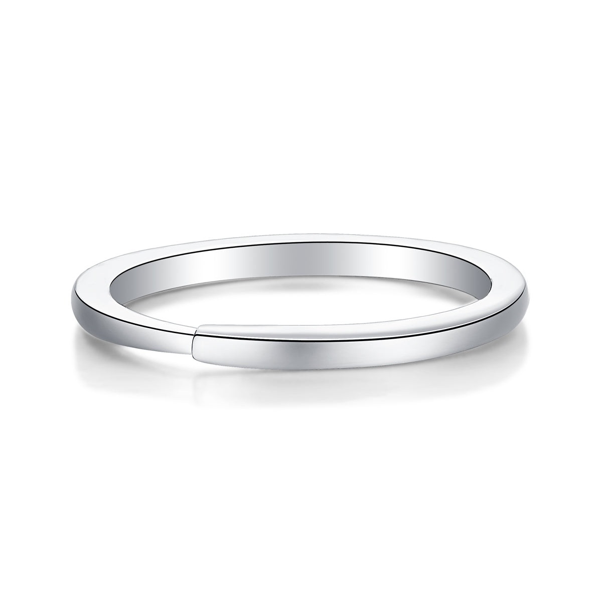 【02LIVE # link 27 - BUY 1 GET 1 free ring】S925 Silver Adjustable Moissanite Pick up light Rings R12463
