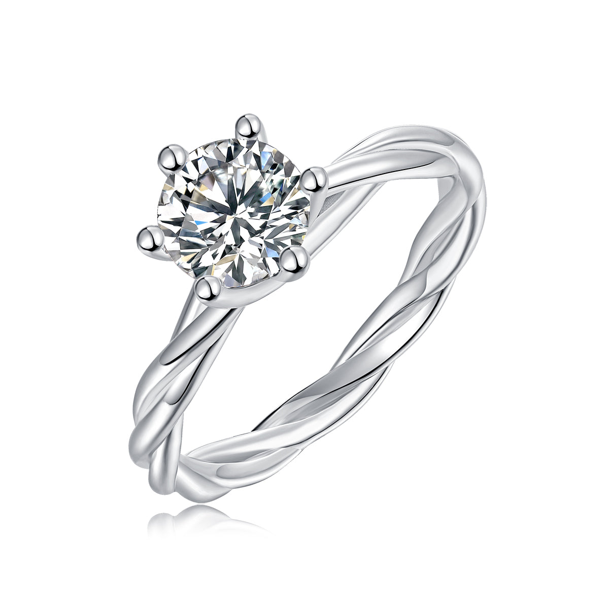 Moissanite vine Rings R12702-6.5