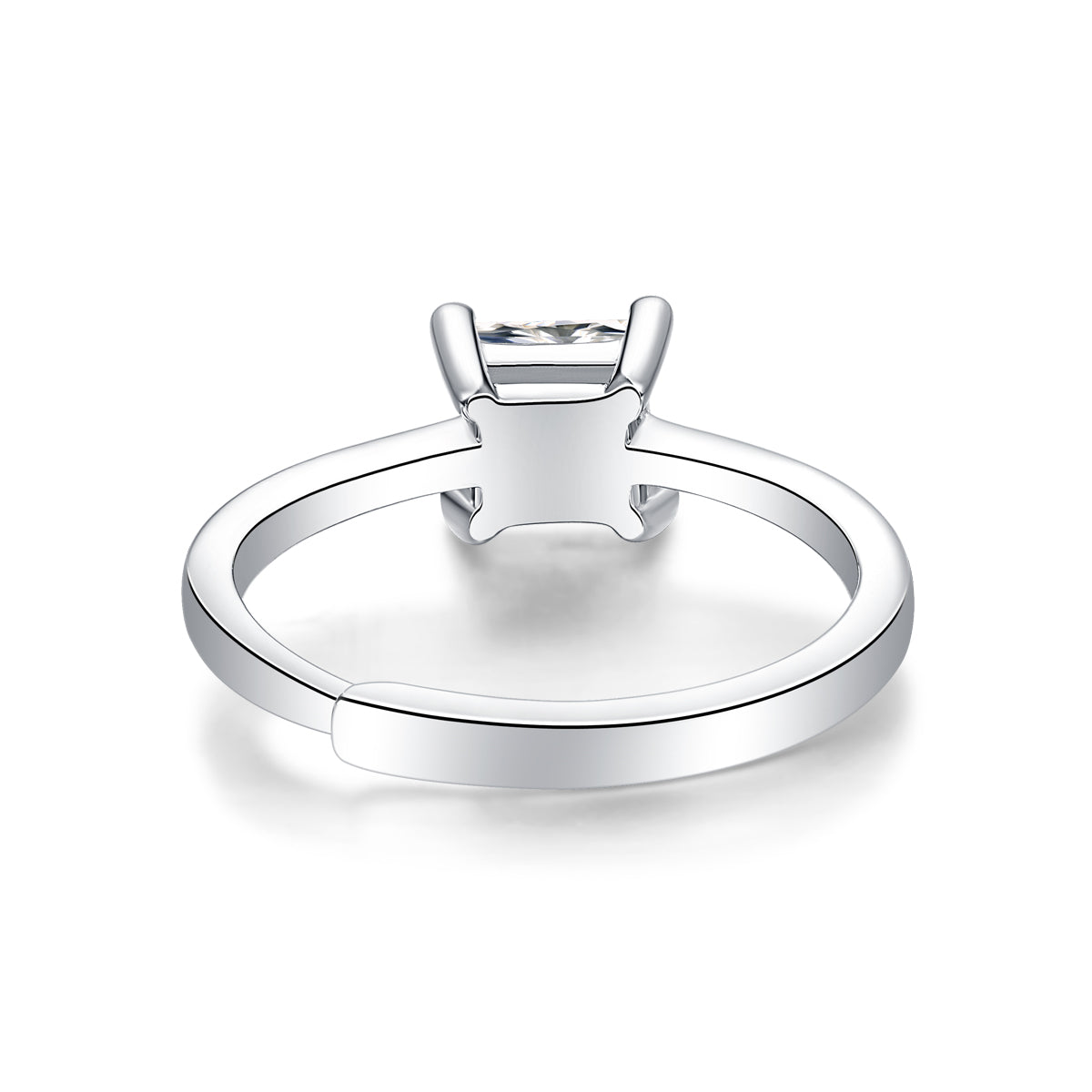 Adjustable Moissanite intellectual Rings R12738-6.5(BUY 1 GET 1 Present )