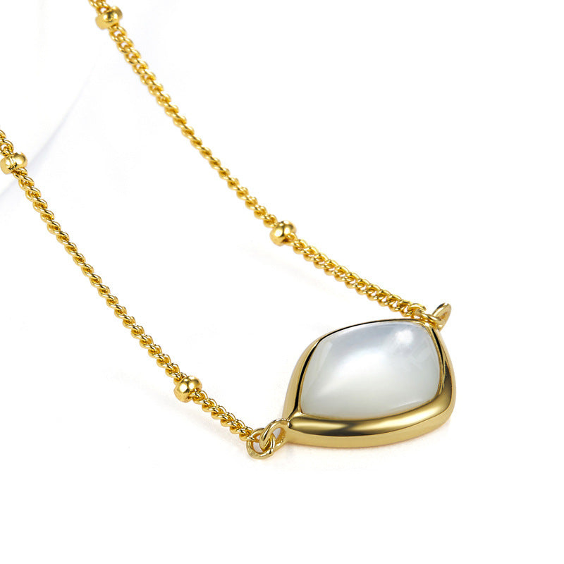Mother of Pearl Pendant Necklace