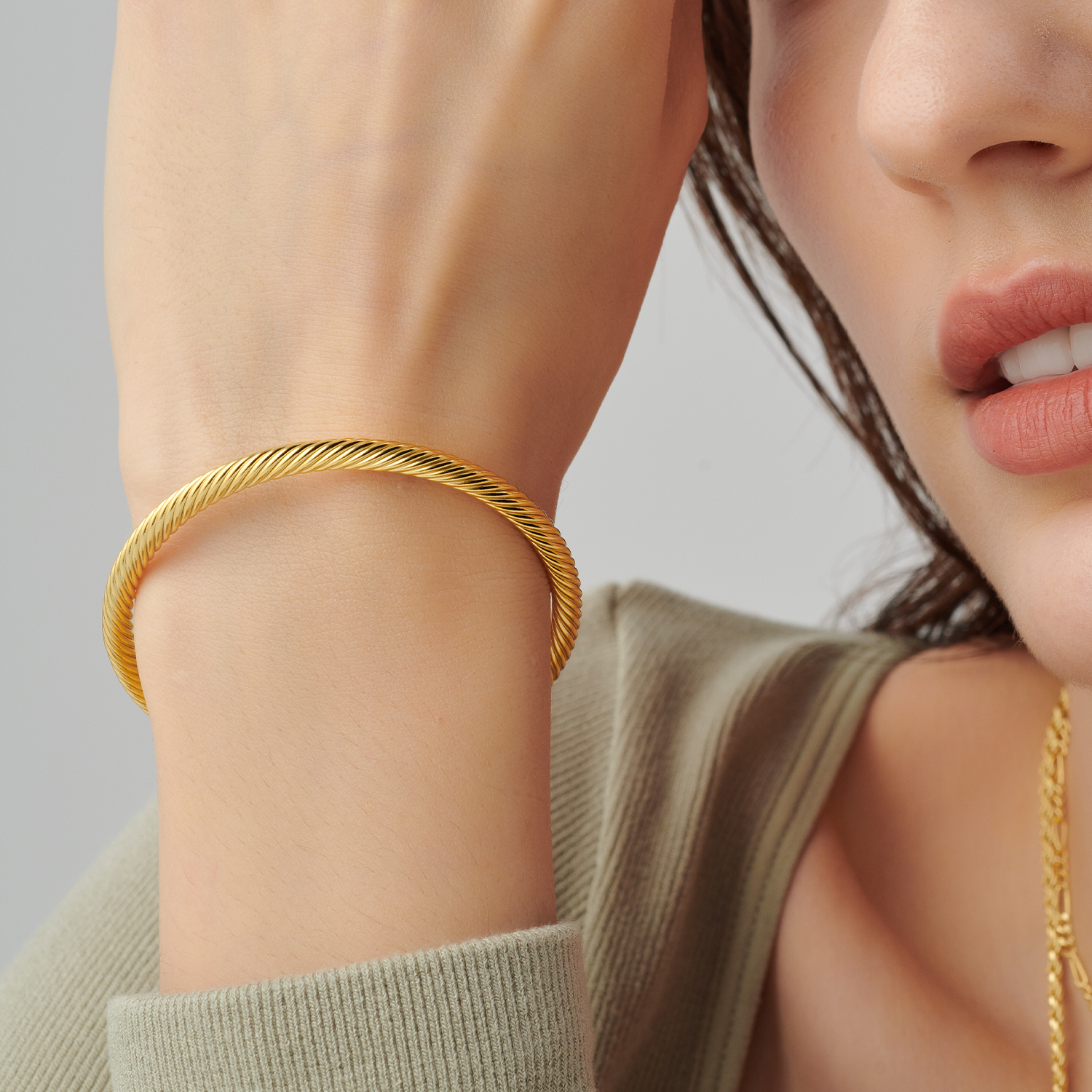 Screw Thread Bracelet