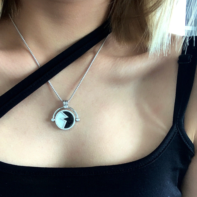 Geometric Spinning Necklace