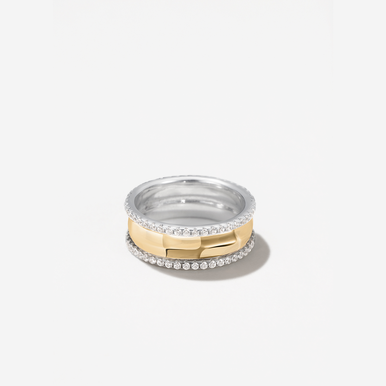 Topaz Faceted Ring