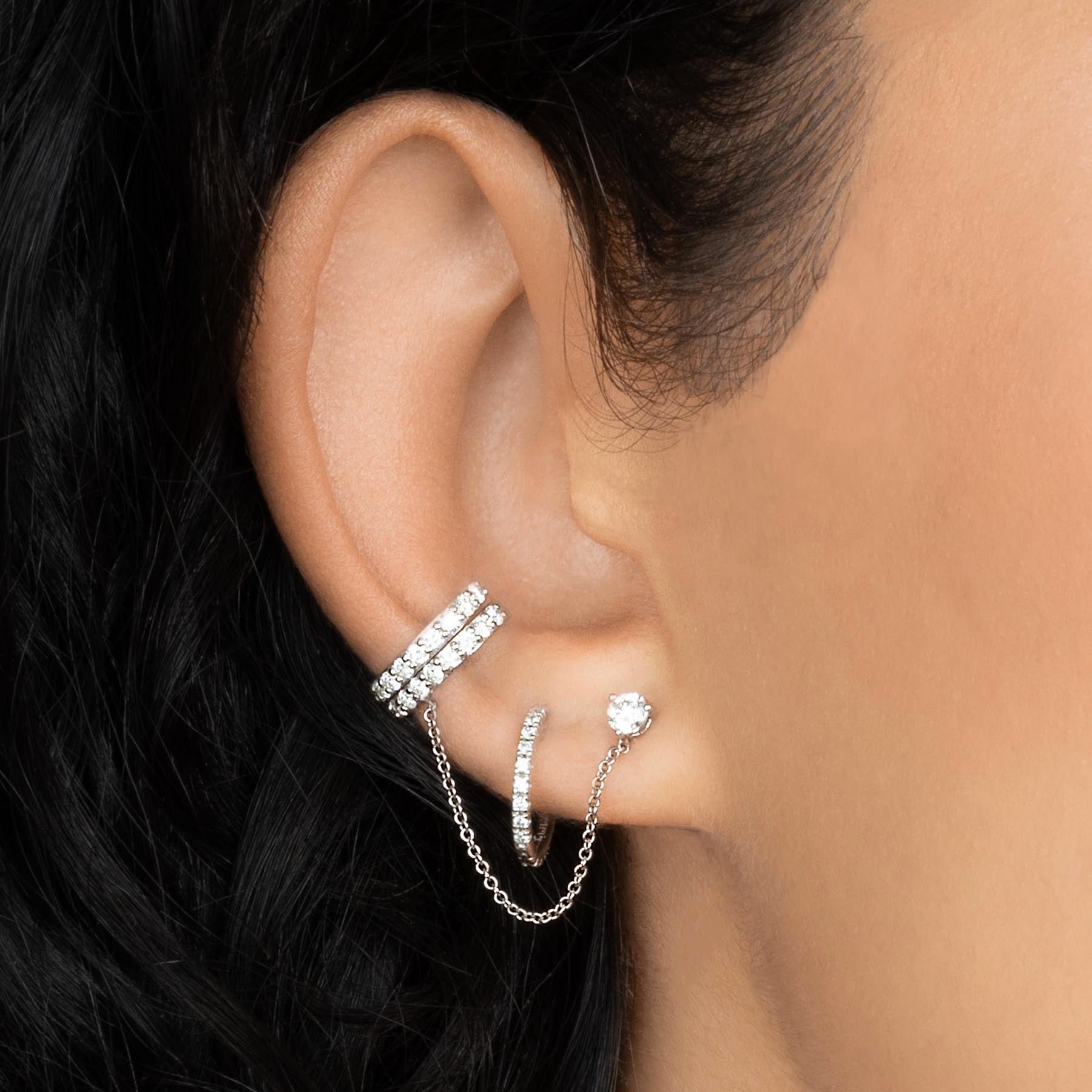 Sterling Silver Hoop Earrings