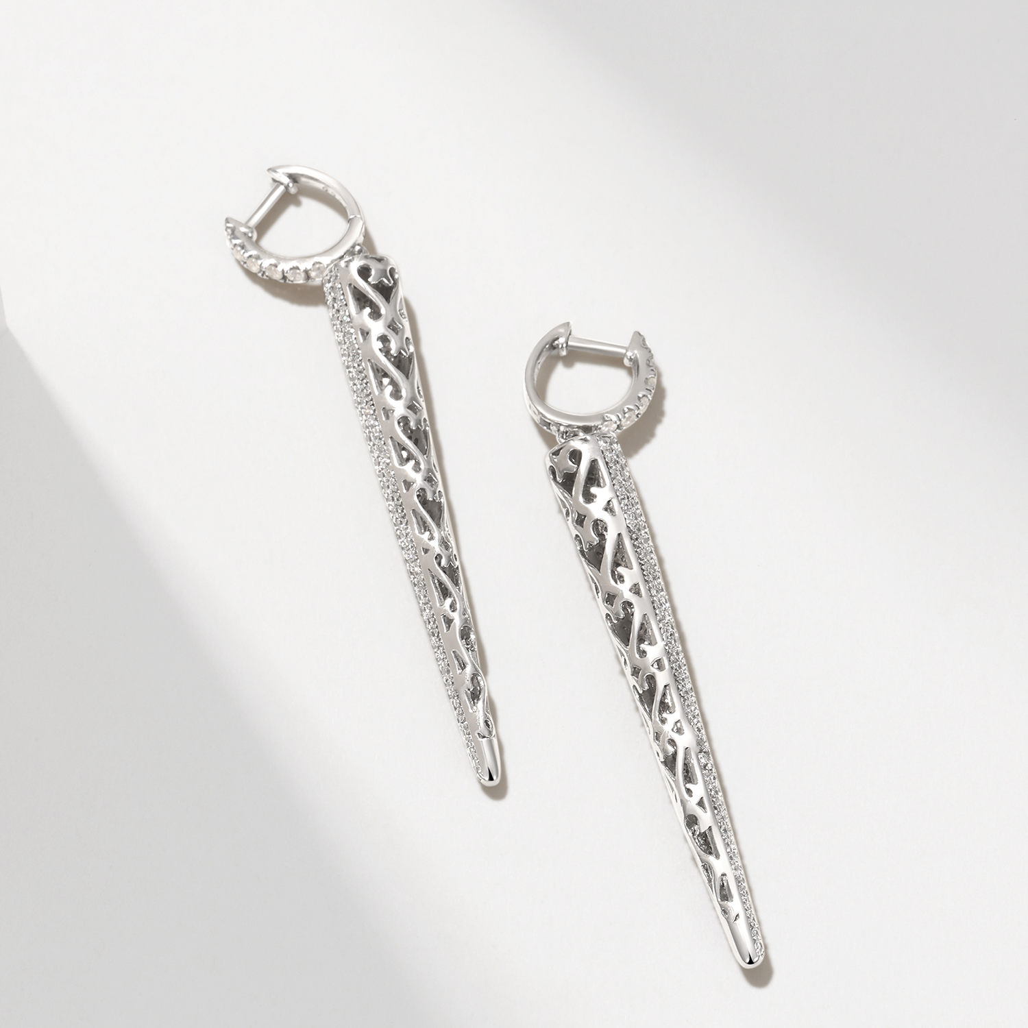 Spike Drop Earrings