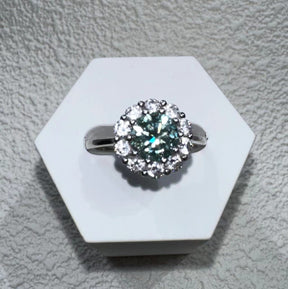 【02LIVE # link 59 - BUY 1 GET 1 free ring】S925 Silver Moissanite  Rings