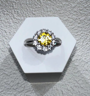 【02LIVE # link 59 - BUY 1 GET 1 free ring】S925 Silver Moissanite  Rings