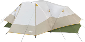 Slumberjack 8 Person Hybrid Dome Family Camping Tent with 2 Rooms