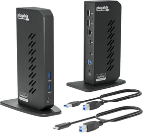 Plugable USB 3.0 and USB-C Universal Laptop Docking Station