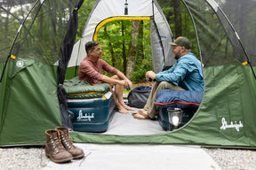 Slumberjack 8 Person Hybrid Dome Family Camping Tent with 2 Rooms
