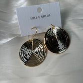 Vivian #8 [18K gold plated earring hoops alloy copper]