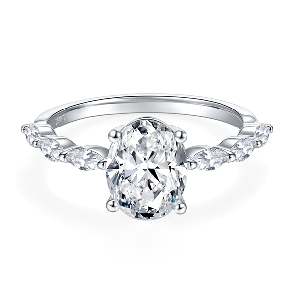 【02LIVE # Link 62 - BUY 1 GET 1 free ring 】RM1047 New Arrival 2 carat ring