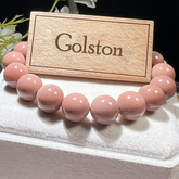Pink Alashan Agate Bracelet