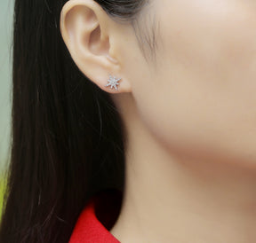 Adjustable Moissanite Ring Shooting star Earrings Rings E11545