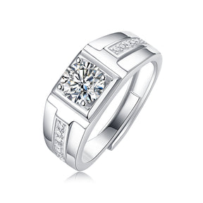 Adjustable Moissanite port Rings R11556-6.5