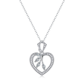 Adjustable Moissanite bosom friend Necklace P11664