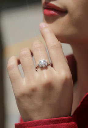 Adjustable Moissanite Jane Eyre Rings R10798-6.5