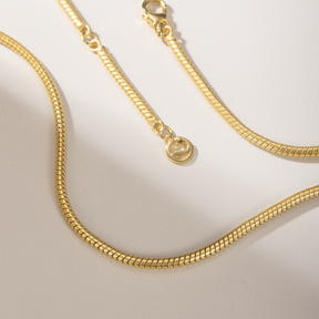 Serpentine Chain Necklace