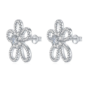 Moissanite Diamond Small Earrings EM4026F