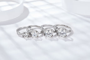 Bull Head S925 Silver Moissanite Diamond Ring