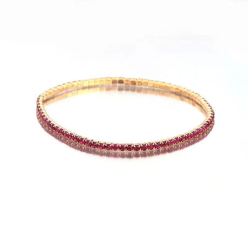 Colorful Rhinestone Bracelet