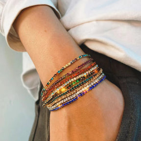 Colorful Rhinestone Bracelet