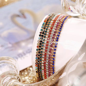 Colorful Rhinestone Bracelet