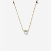 Moonstone Cable Necklace