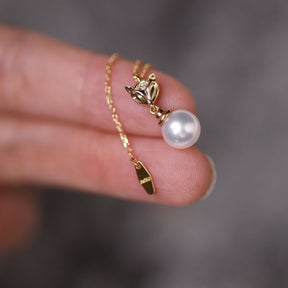 Rose Gold Vermeil Pearl Bracelet