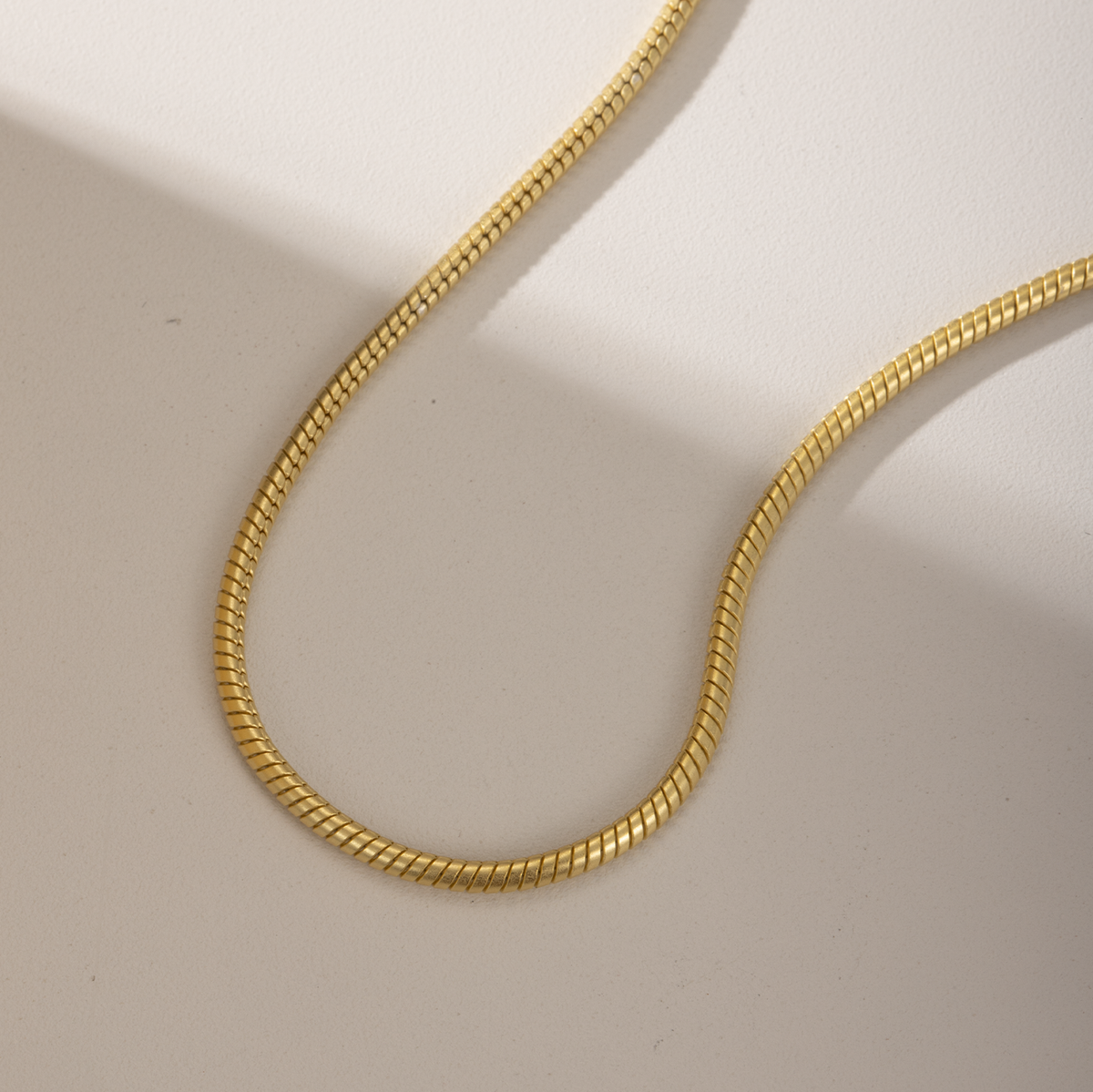 Serpentine Chain Necklace