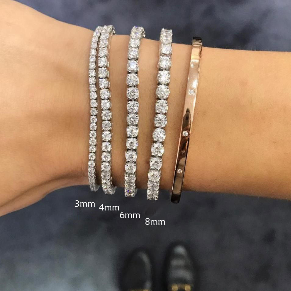Sliding Tennis bracelet