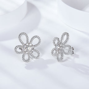 Moissanite Diamond Small Earrings EM4026F