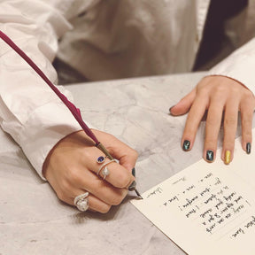 【02LIVE # link 53- BUY 1 GET 1 free ring】Arctic Fox Topaz Ring